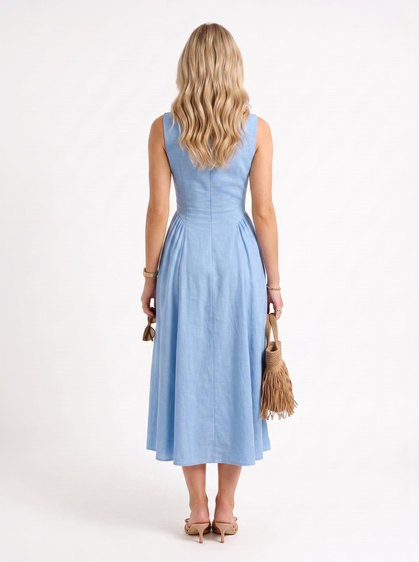 Solenne Dress (baby blue)