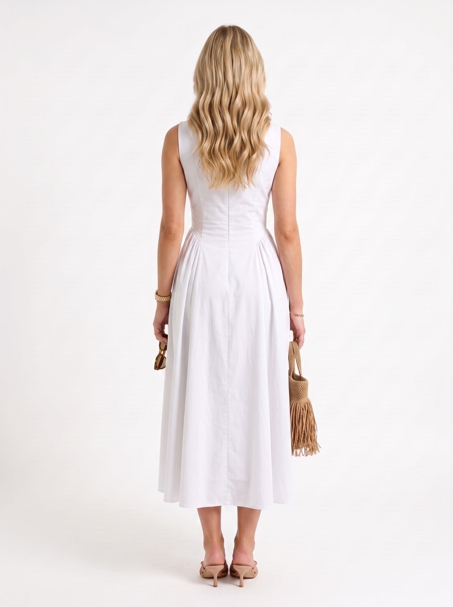 Solenne Dress (white)