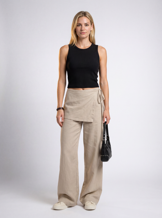 Nómade Drapéa pants (beige)