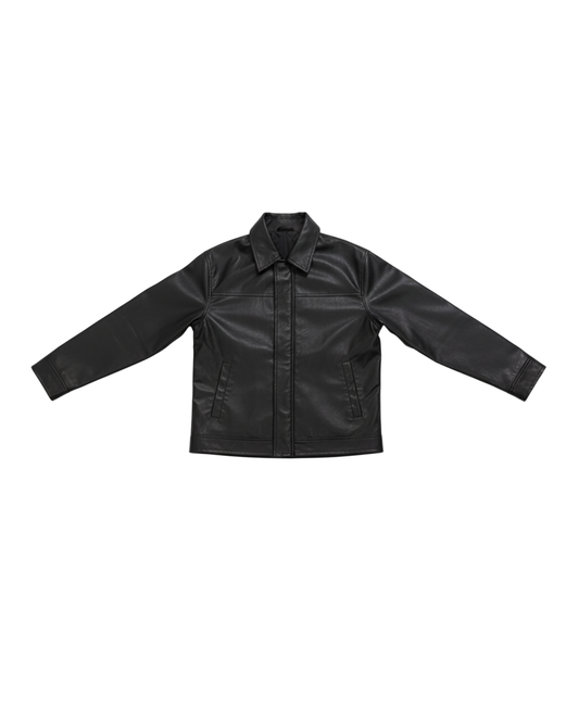 Noir Classic Leather Jacket