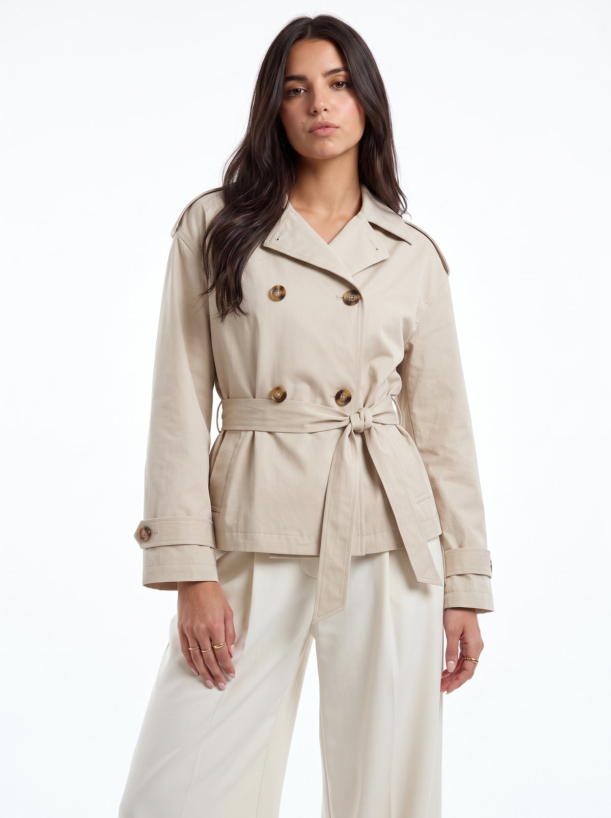 L’Officière Cropped Trench