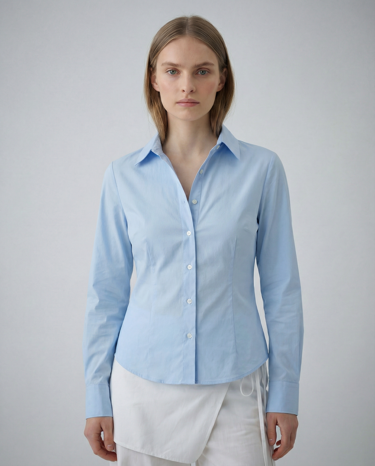 STND. Courbe Base-Shirt (baby blue)
