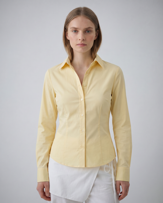 STND. Courbe Base-Shirt (yellow)