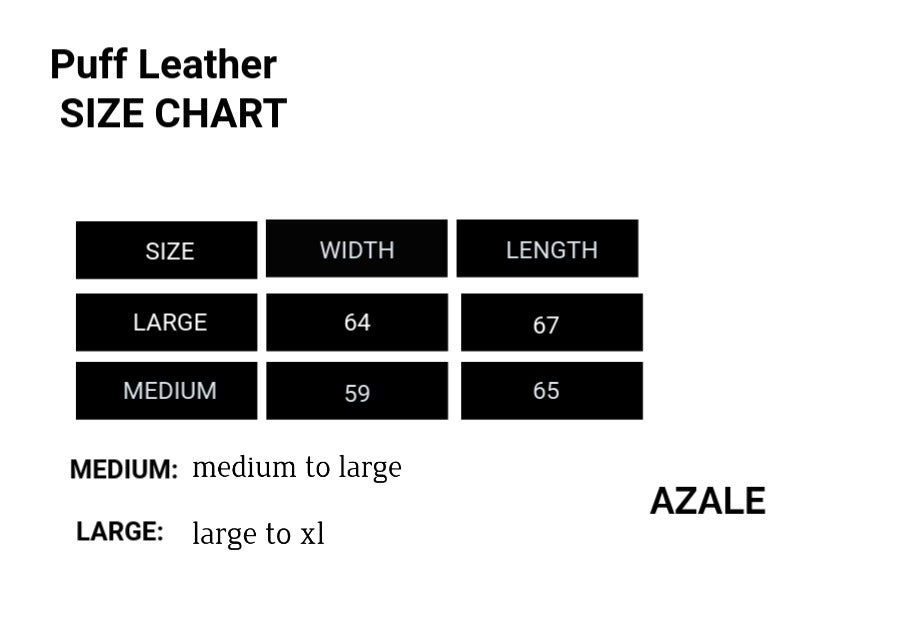 Puff Leather Jacket
