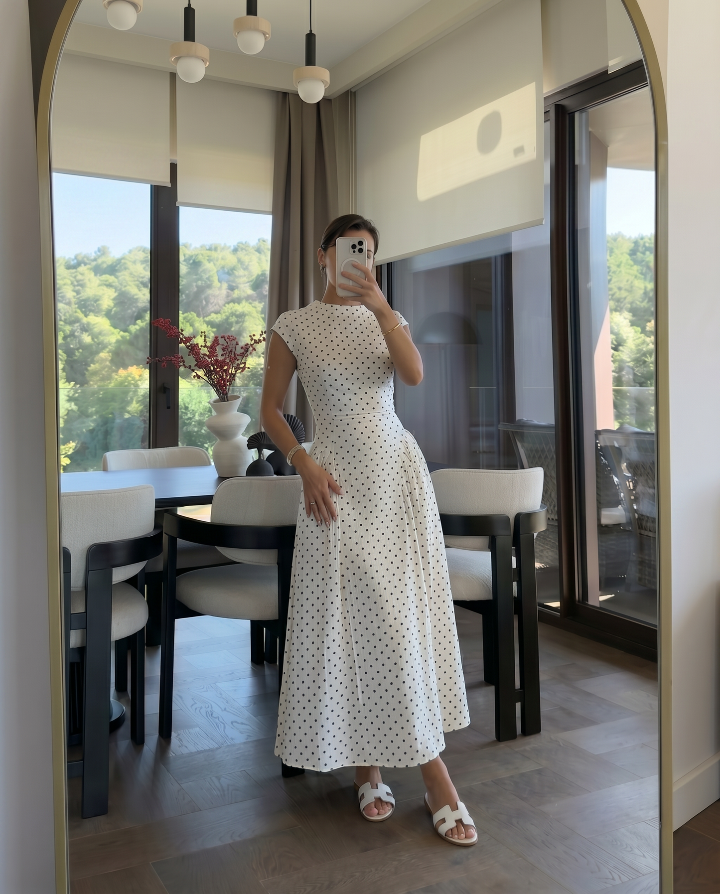 Polka-dot Dress
