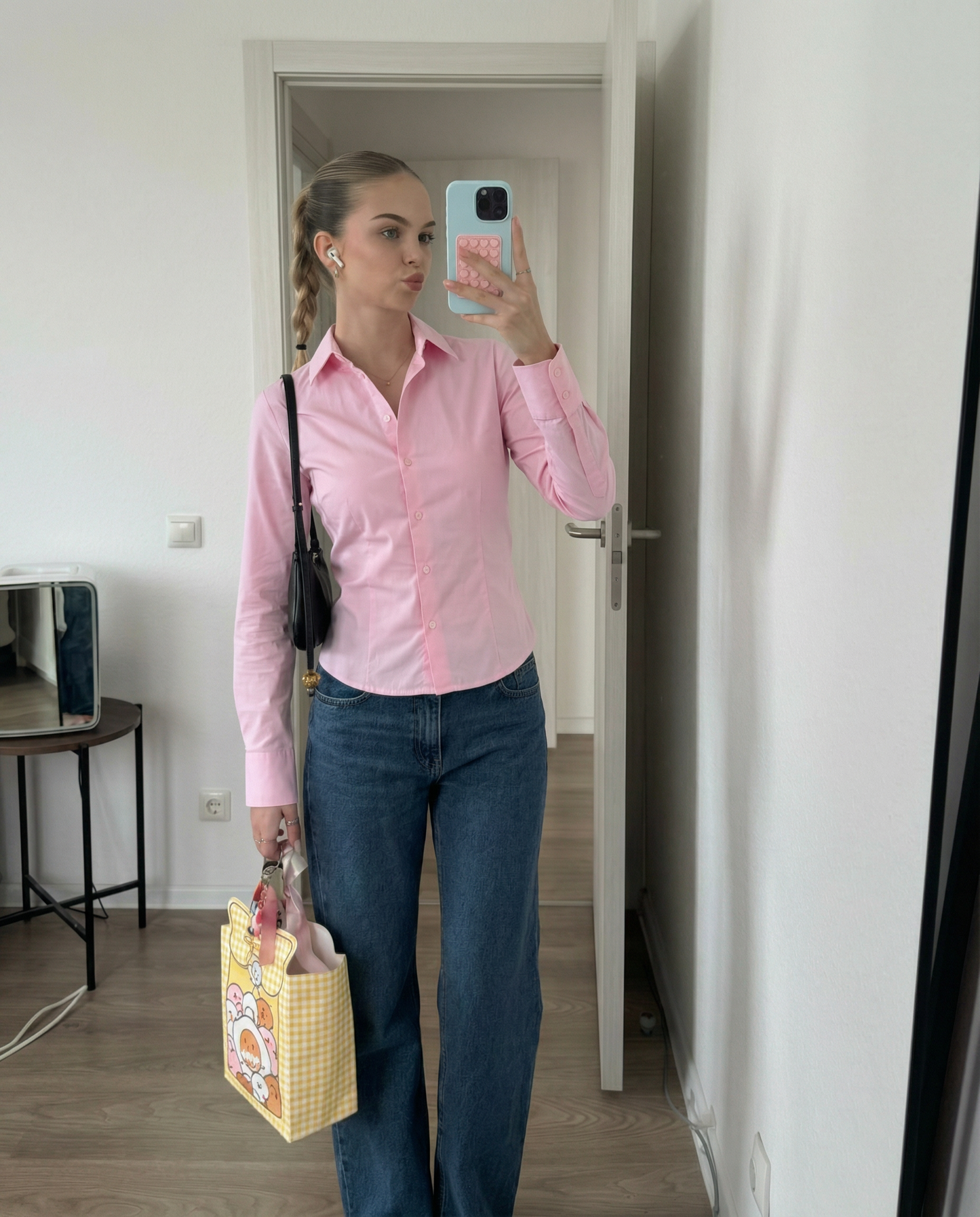 STND. Courbe Base-Shirt (pink)