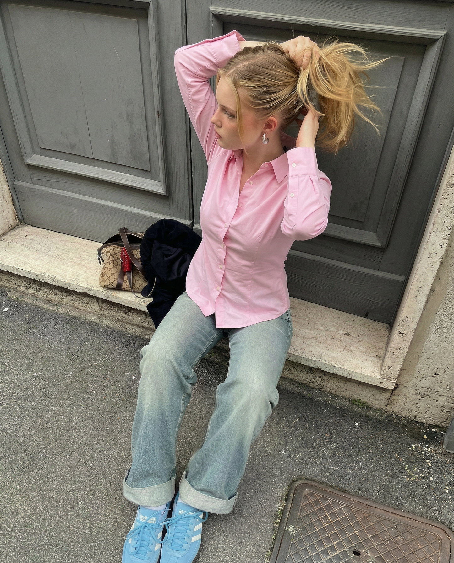 STND. Courbe Base-Shirt (pink)
