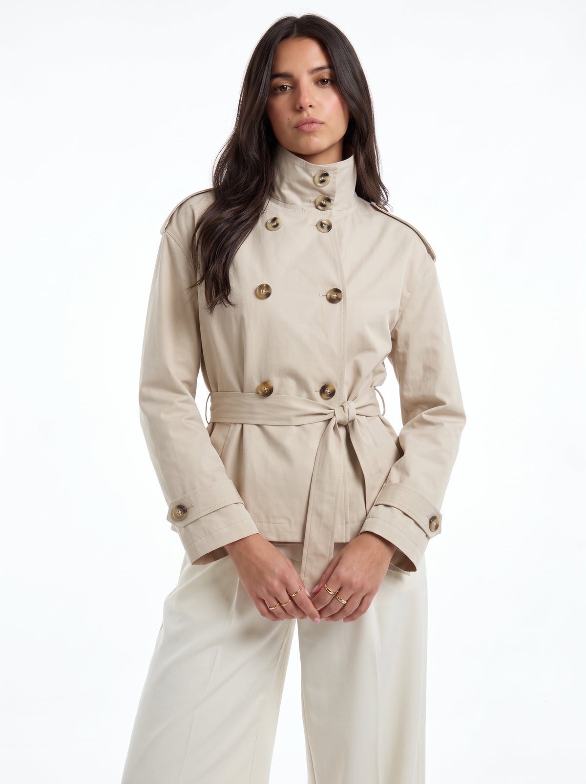 L’Officière Cropped Trench