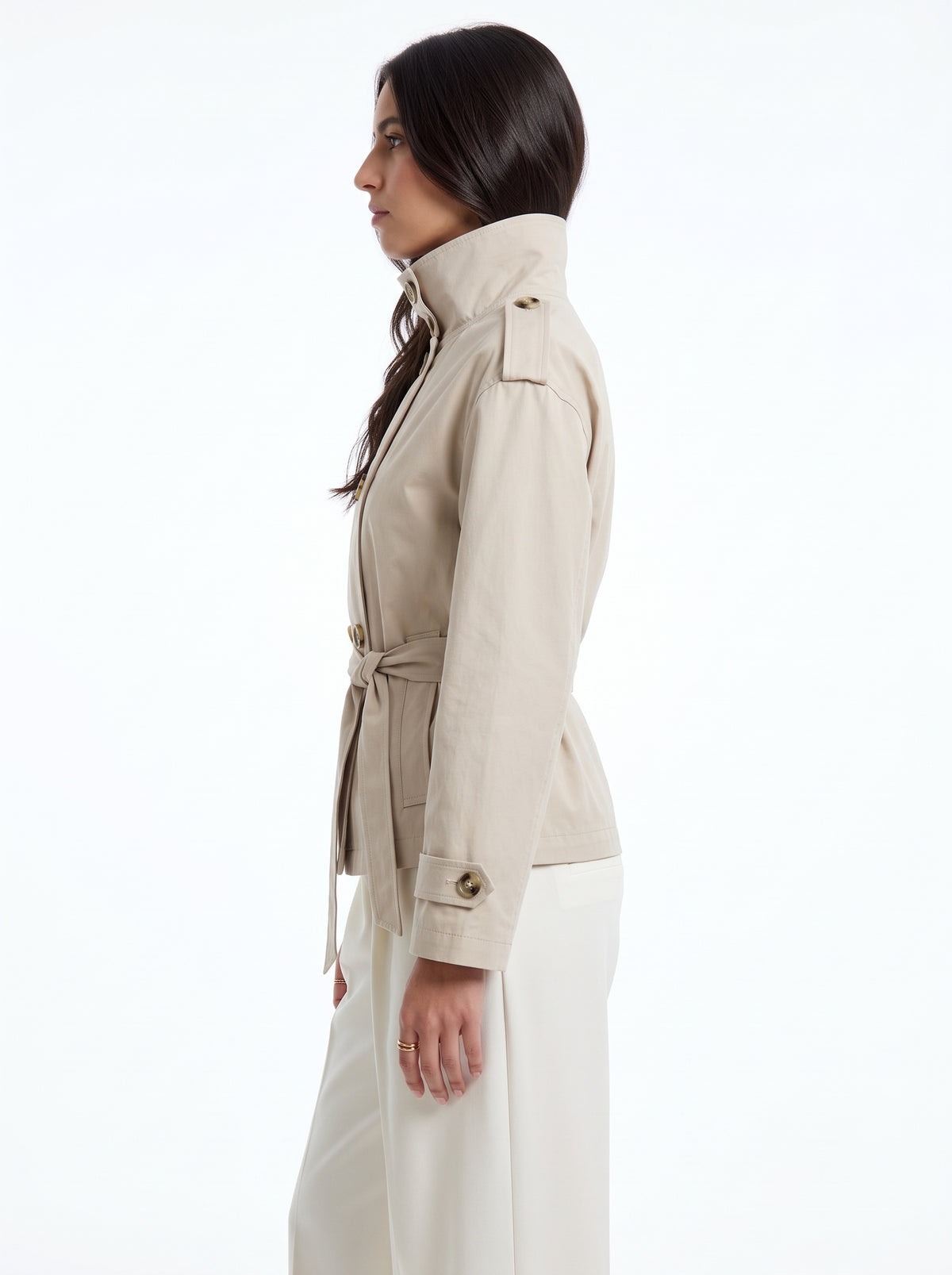 L’Officière Cropped Trench