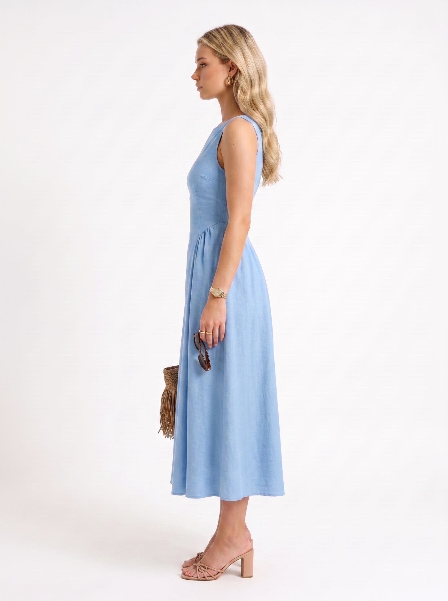 Solenne Dress (baby blue)