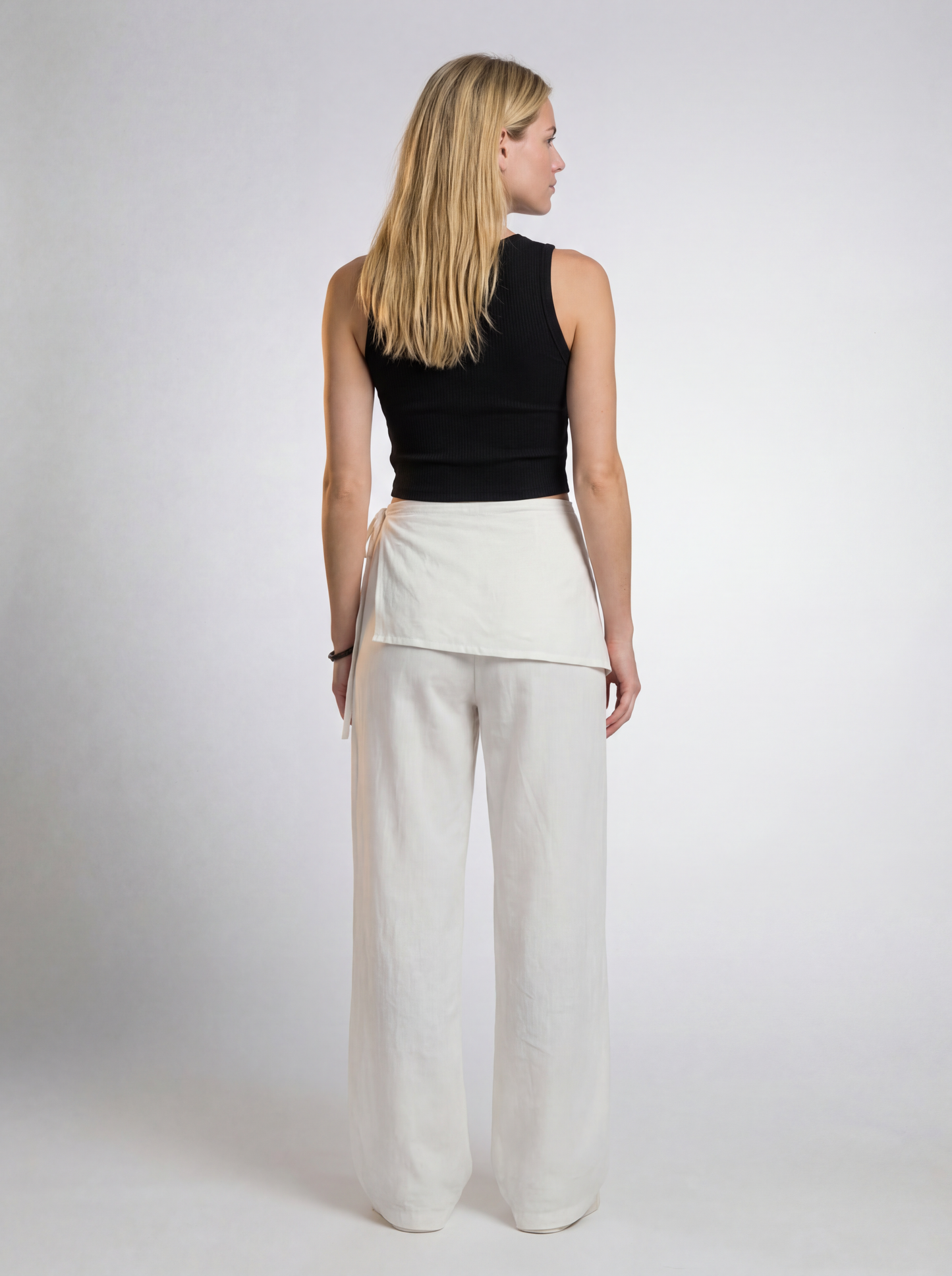 Nómade Drapéa pants (white)