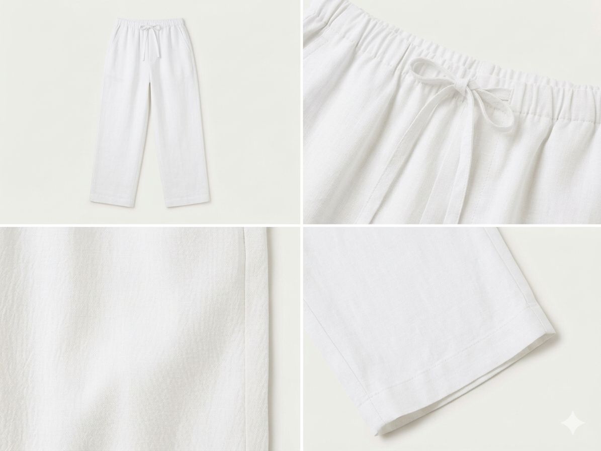Nómade Basiqué pants (white)